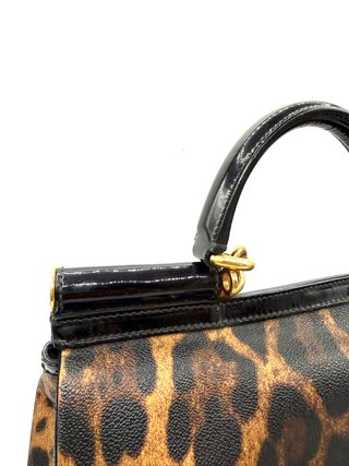 Borsa Dolce & Gabbana Sicily Leopardo