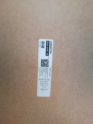 Tablero IKEA LAGKAPTEN Blanco 200cm