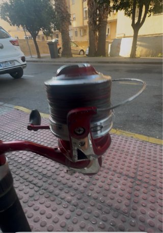 Carrete Mitchell 8000 y caña telescópica (5metros)