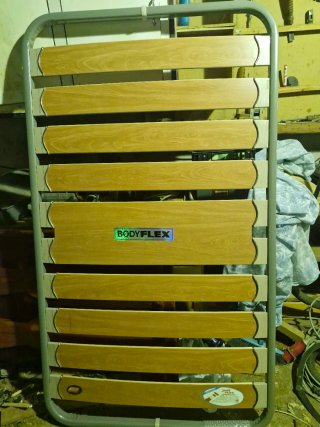 Somier BODYFLEX 105 cm Madera y Metal