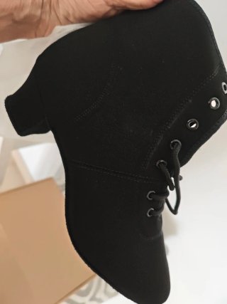 Zapatos de tango negros