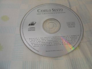CD CAMILO SESTO MUY PERSONAL,MIS GRANDES EXITOS.