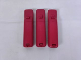 Mandos Wii Nintendo Rojos (3 unidades)