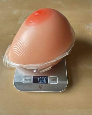 Prótesis Pecho Silicona con tiras ajustables 1400g