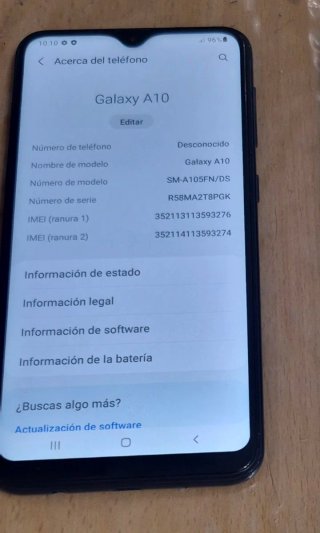 Samsung Galaxy A10 Libre