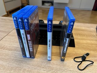 Soporte vertical multifuncional para PS4