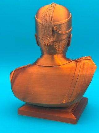 Busto 3D Benito Mussolini - Altezza 25cm