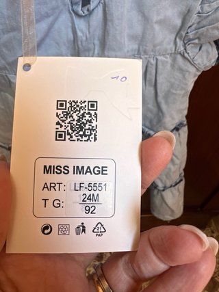 Vestido  niña bordado