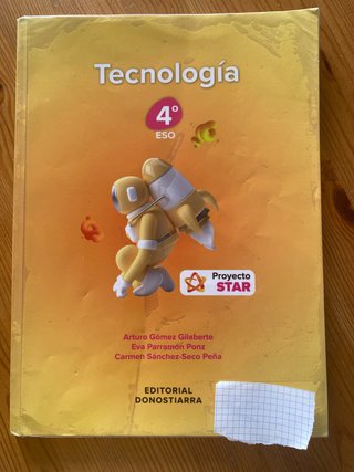 Tecnología, 4o ESO Proyecto Star