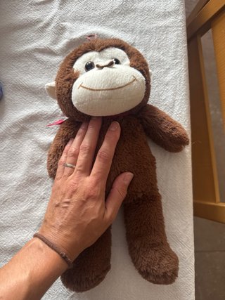 Peluche Mono Marrón Suave