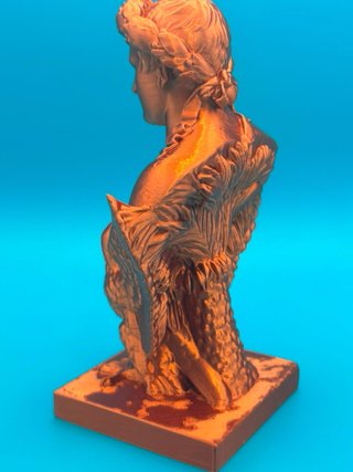Busto Napoleone 3D 25cm Francia