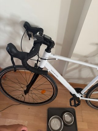 Bicicleta Van Rysel Blanca