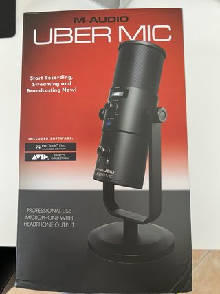 M-Audio Uber Mic | Microfono a condensatore USB