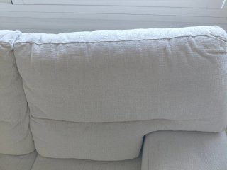 Sofá de 2 plazas beige
