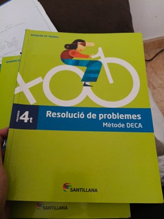 Libro de texto Resolución de problemas 4º Primaria