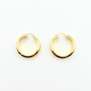 Pendientes Aro Oro 18K, 4.4gr