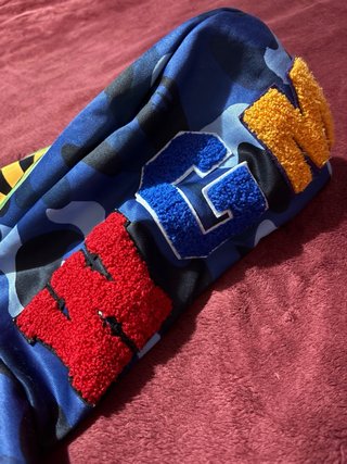 Chándal BAPE Camuflaje Azul