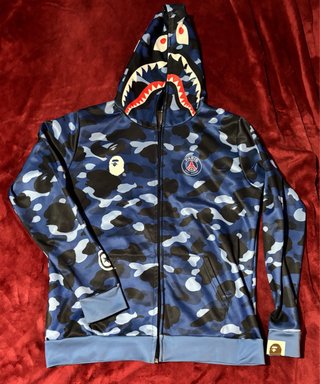 Chándal BAPE Camuflaje Azul