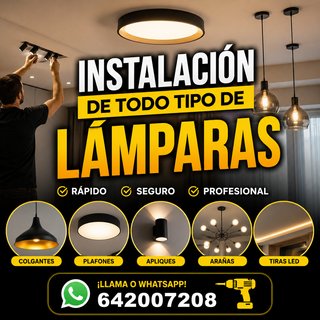 Instalación de Lámparas: Rápido y Seguro HOY