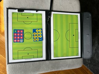 Pizarra táctica futbol magnética entrenador NUEV