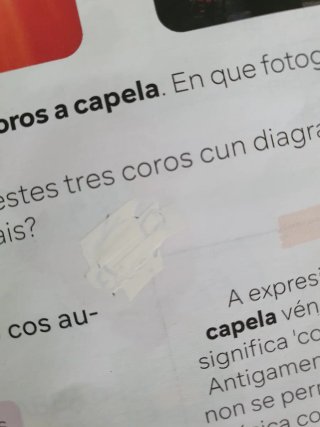 Música e Danza. 5 Primaria. Revoa