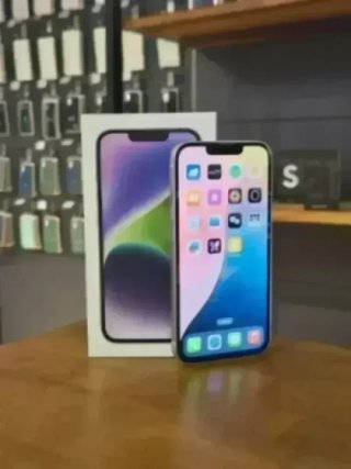IPHONE 14 128GB LILA BATE. 100%