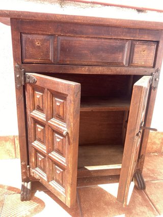 Maravillosa mueble antiguo madera
