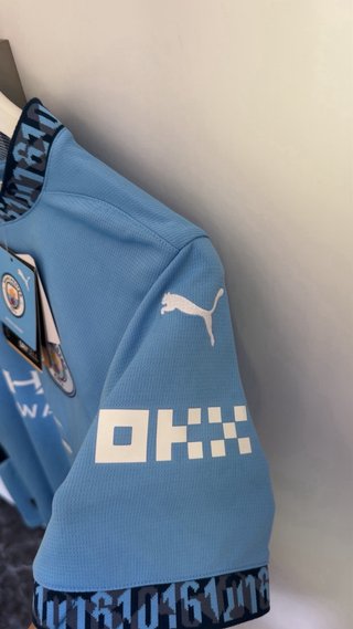 Camiseta Manchester City Puma Azul