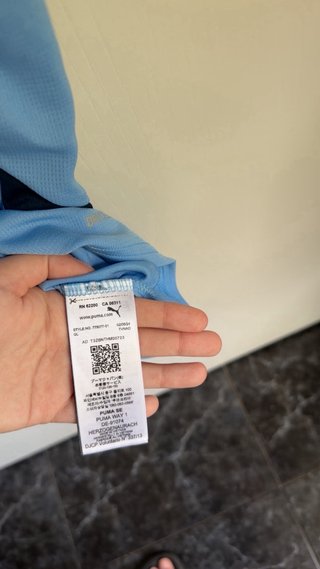Camiseta Manchester City Puma Azul