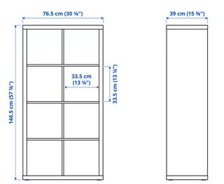 Mueble Estantería IKEA KALLAX Blanco