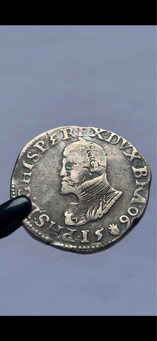 1 Escudo 1590 (MBC-) Felipe II Amberes