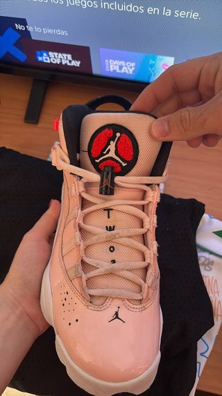 Jordan 6 Rings Rosa