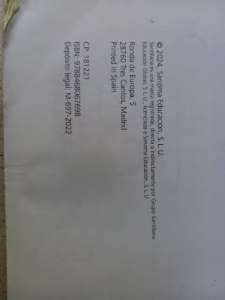 Física y química 1 Bachillerato