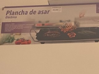 Plancha de asar eléctrica