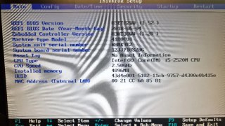Portátil Lenovo ThinkPad T420