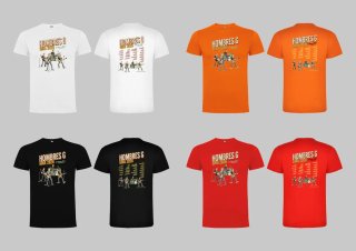 Camisetas PREMIUM Hombres G Gira 2026 con fechas