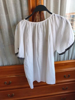 Blusa Vila blanca talla L