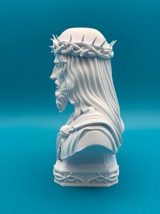 Busto 3D Gesù - Altezza 25cm