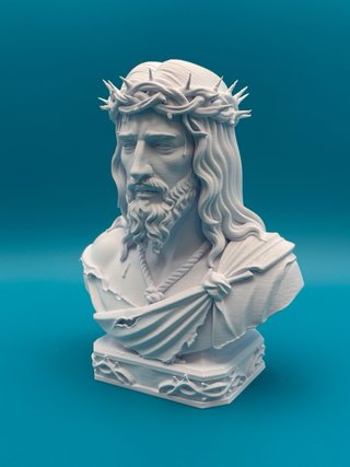 Busto 3D Gesù - Altezza 25cm