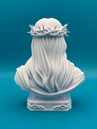 Busto 3D Gesù - Altezza 25cm