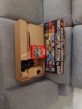 Atari CX-2600 Heavy Sixer Consola Videojuegos