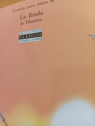 Libro: La Ilíada contada a los niños - Edebé