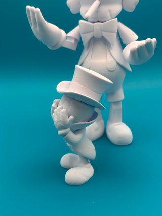Busto Pinocchio Kaws 3D 20cm e 12cm