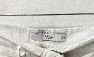 Short blanco Mango mujer Talla 38