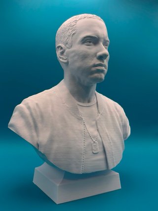 Busto Eminem 3D 25cm