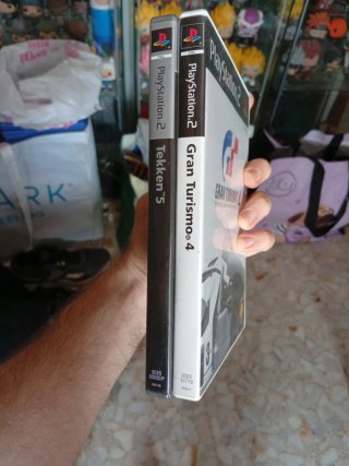 Pacchetto PS2 Gran Turismo 4 e Tekken 5