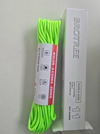 Cuerda Paracord 620 15m 280kg BROTREE