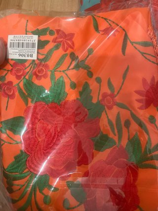 Manton de flamenca bordado