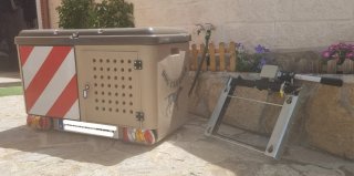 Portaperros para bola de remolque