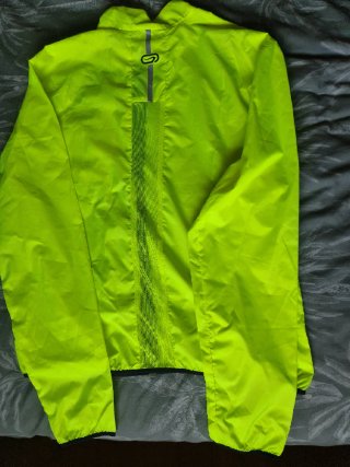Cortavientos Kalenji Nuevo Talla XL Amarillo